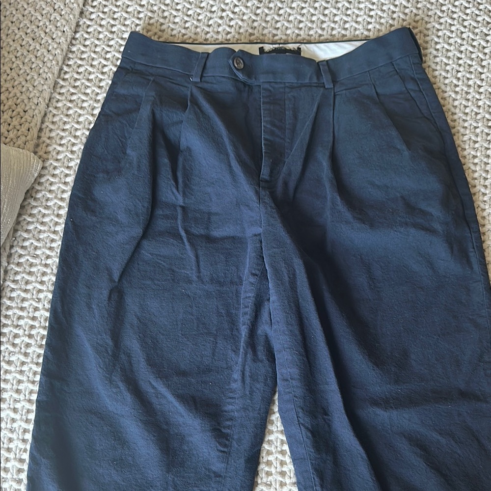 BANANA REPUBLIC WOMEN ANKLE STRAIGHT NAVY PANT